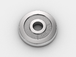 Диск хромированный UNIX Fit 1.25 кг / 25 мм DU1250CE