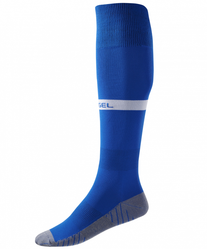 Гетры футбольные CAMP ADVANCED SOCKS, синий/белый, размер 32-34, Jögel УТ-00021445