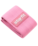 Мини-эспандер ES-204, низкая нагрузка, текстиль, розовый пастель, Starfit