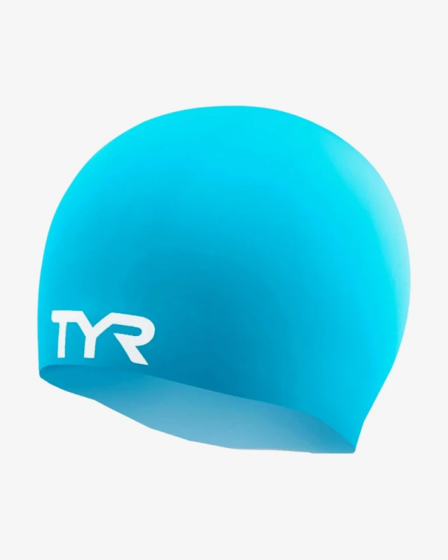 Шапочка для плавания TYR Ринкл Фри (O/S, 360 Голубой) LCS