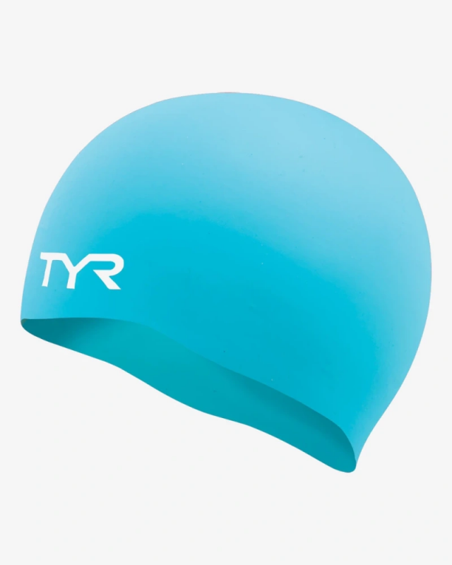 Шапочка для плавания TYR Ринкл Фри (O/S, 440 Голубой) LCS