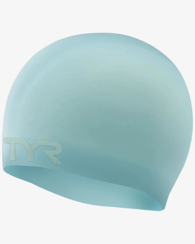 Шапочка для плавания TYR Ринкл Фри (O/S, 450 Голубой) LCS