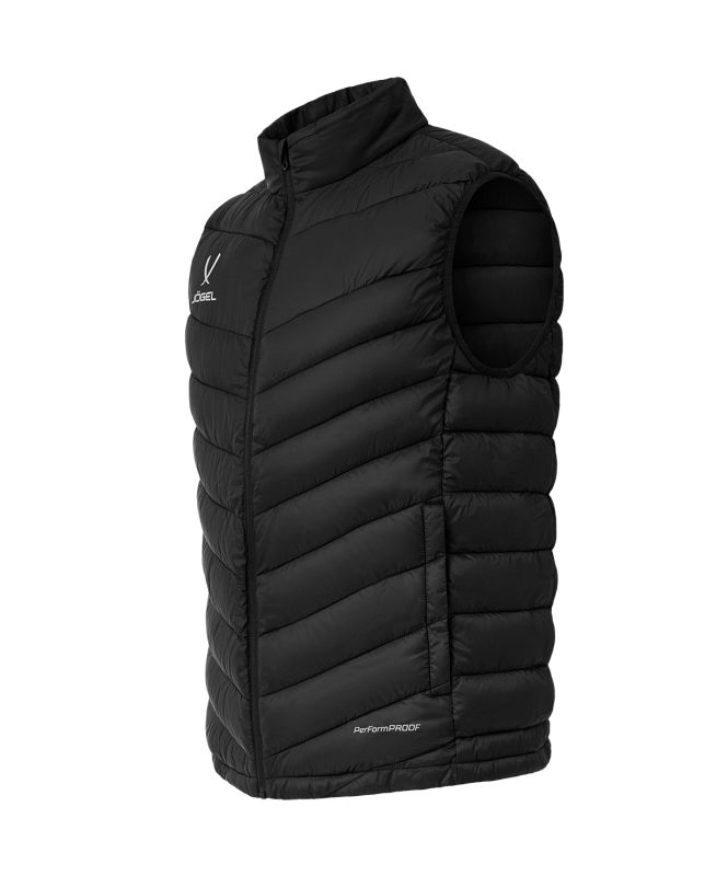 Жилет утепленный ESSENTIAL PerFormPROOF Light Padded Vest, черный, размер XL, Jögel ЦБ-00004131