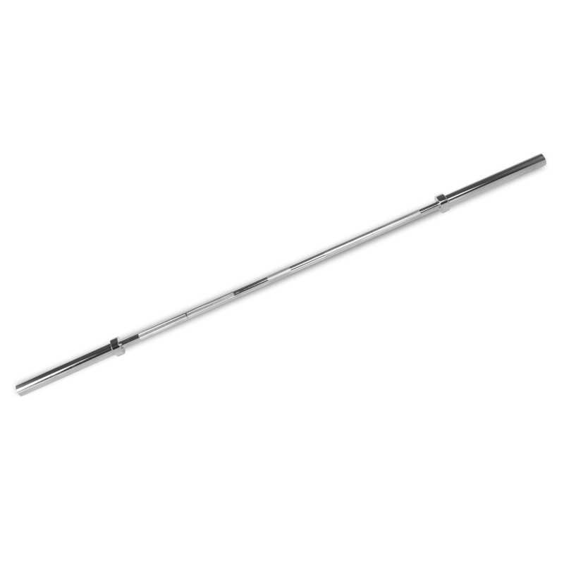 Гриф олимпийский UNIX Fit PRO 320 прямой 220 см / 50 мм хромированный BB22_50OLYMPCE320