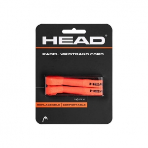 Шнурок для падел-ракетки Head Replaceable Padel Cord, 288066-SO, 2шт в упаковке, полиэстер, оранжевый
