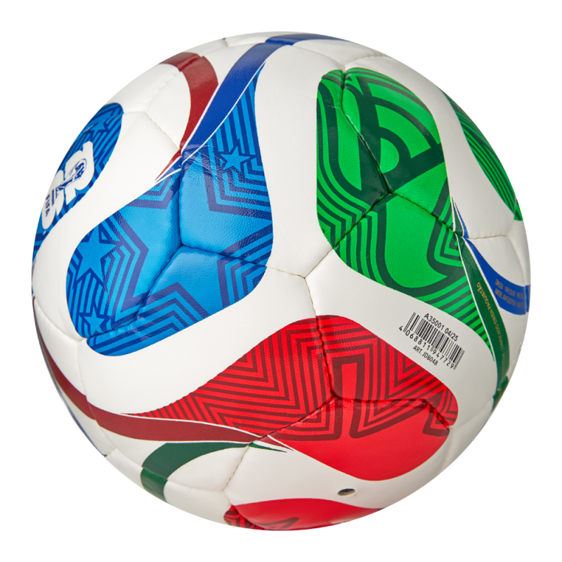 Мяч футзал. ADIDAS WC26 Trionda Training Sala, JD8048, размер 4, 18п, ПУ, ручная сш, мультиколор