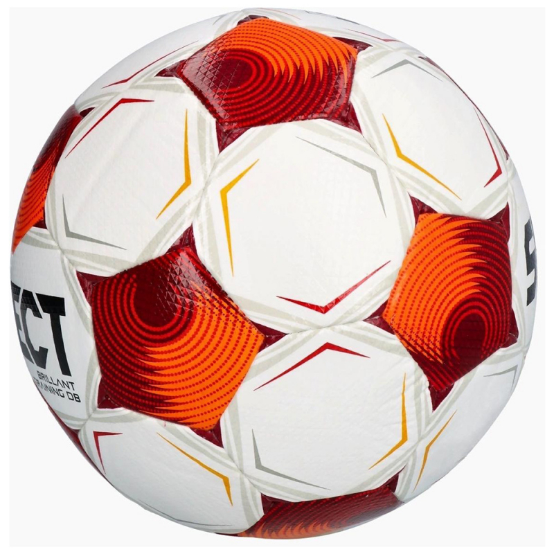 Мяч футб. SELECT Brillant Training DB V25, 3565171807, размер 5, FIFA Basic, 32п, ТПУ, гибр.сш, бело-красн