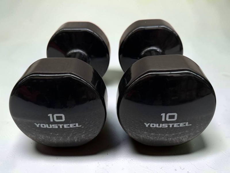 Гантель виниловая Yousteel 10 кг 1 шт