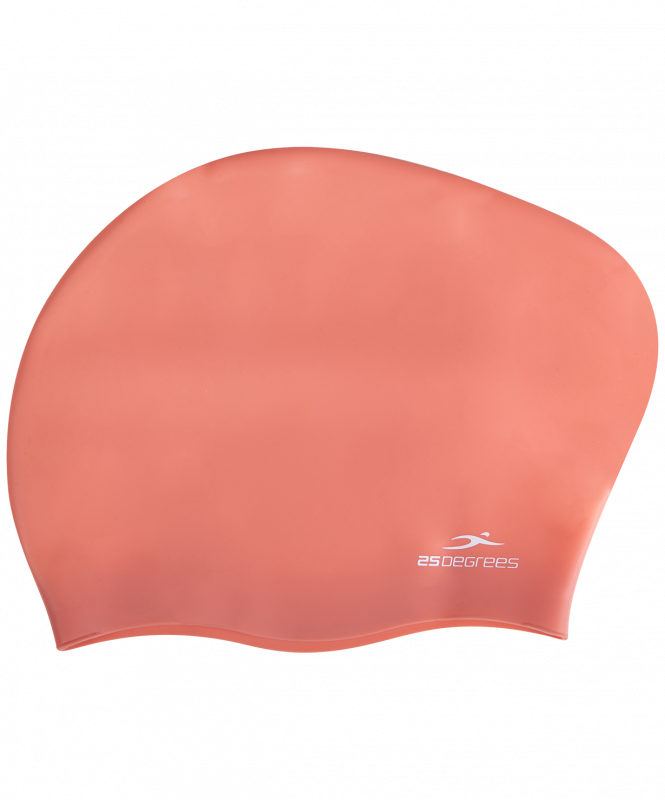 Шапочка для плавания Mamana Brick Red, силикон, для длинных волос, 25Degrees УТ-00019525