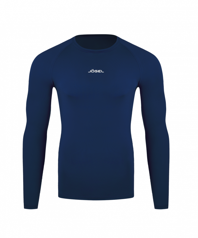 Футболка компрессионная с длинным рукавом CAMP PerFormDRY Baselayer LS Tee, темно-синий, размер XL, Jögel ЦБ-00004985
