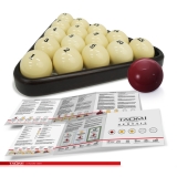 Шары TAO-MI GENESIS 68 мм Бордовый биток