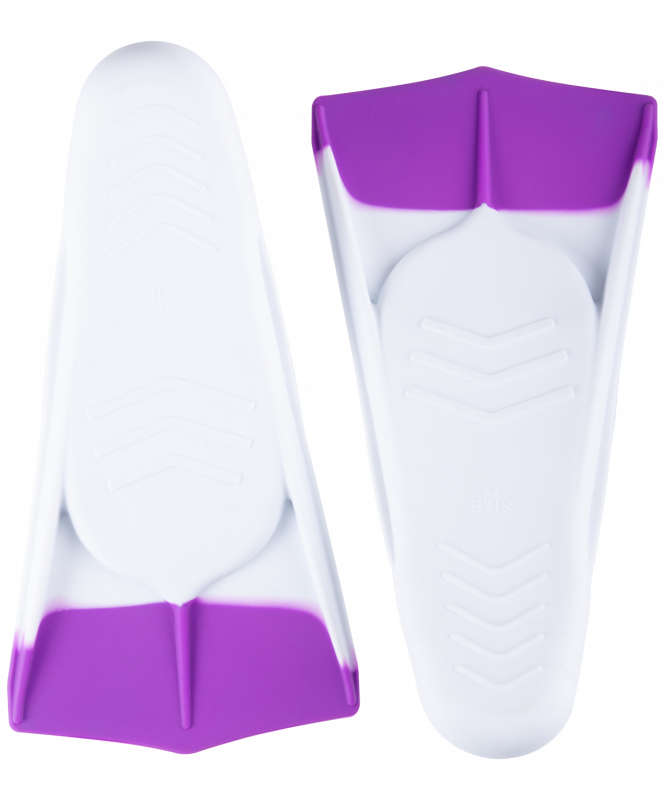 Ласты тренировочные Pooljet White/Purple, XS, 25Degrees ЦБ-00002251