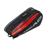 Сумка-чехол HEAD TOUR Racquet Bag M, 260226-BK, с карманом для 6 тен.ракеток, черный