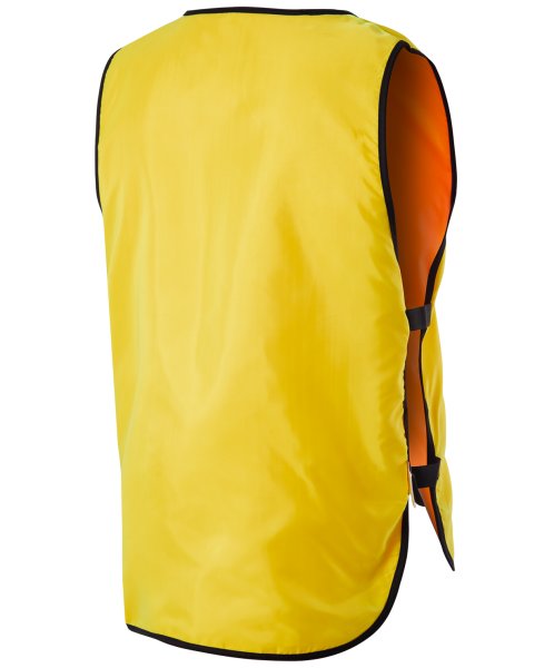 Манишка двухсторонняя Reversible Bib, детский, оранжевый/лаймовый, Jögel