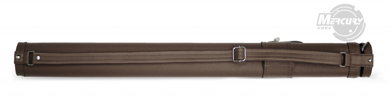 Тубус на 1 кий снукер Меркури-PRO с карманом (коричневый)