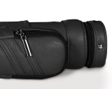 Тубус на 1 кий снукер Меркури-PRO с карманом (коричневый)