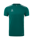 Футболка тренировочная DIVISION Training Tee, темно-зеленый, размер XL, Jögel ЦБ-00004627