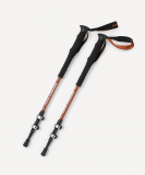 Треккинговые палки Hiking Mount, 65-135 см, 3-секционные, терракотовый, Berger ЦБ-00004476