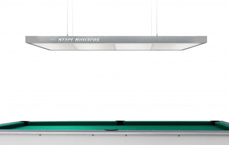 Лампа STARTBILLIARDS Club select 5 секций (Ral 9005 муар (black), Без рассеивателя (комплект) )