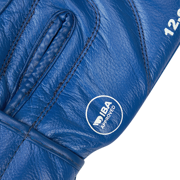 Боксерские перчатки Super Star одобренные IBA синие Green Hill BGS-1213IBA 10oz
