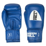 Боксерские перчатки Super Star одобренные IBA синие Green Hill BGS-1213IBA 10oz