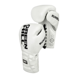 Боксерские перчатки Rumble белые Green Hill BGR-22-0088 8oz