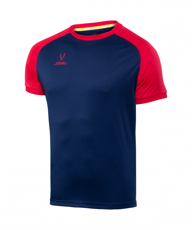 Футболка игровая JOGEL CAMP Reglan Jersey, темно-синий/красный, размер L УТ-00016178