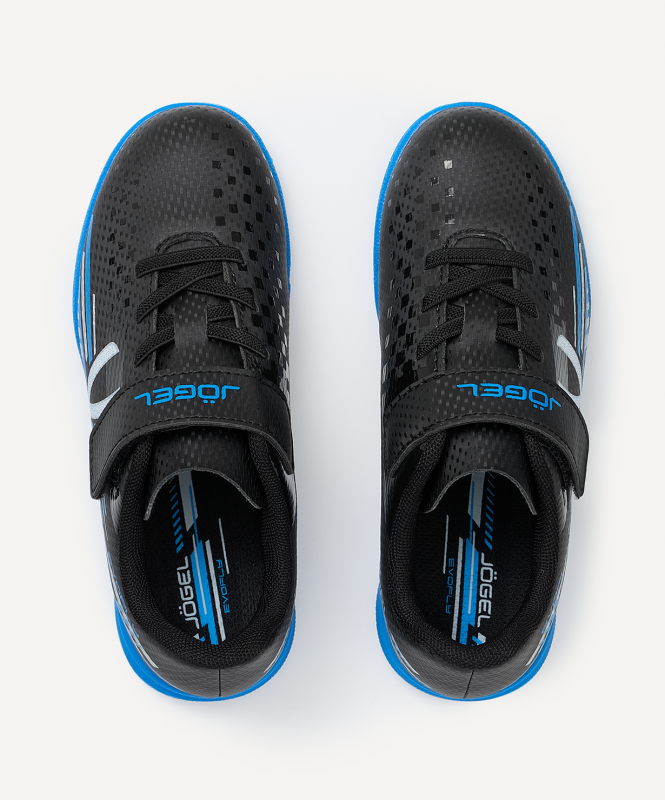 Бутсы многошиповые JOGEL Evofly TF Talant Black/blue, детский, размер 34 ЦБ-00004214