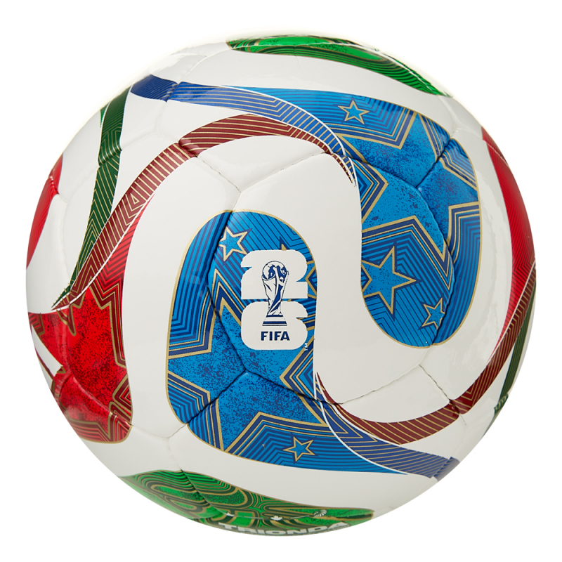 Мяч футзал. ADIDAS WC26 Trionda PRO Sala, JD8033, размер 4, FIFA Quality Pro, 18 пан, ПУ, руч.сш, мульт