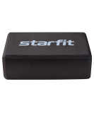 Блок для йоги STARFIT YB-200 EVA, черный ЦБ-00001690
