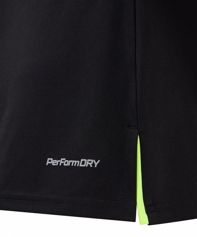 Футболка судейская с длинным рукавом DIVISION PerFormDRY Referee LS Tee, черный, размер L, JÖGEL ЦБ-00004997