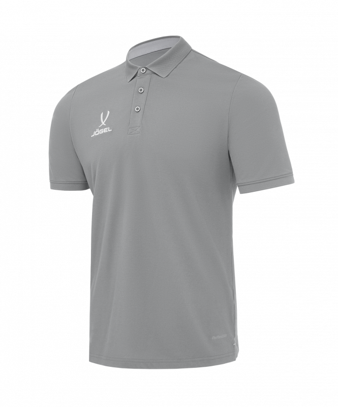 Поло JÖGEL PREMIER PerFormDRY CVC Polo, серый, размер XL ЦБ-00004935