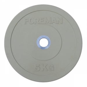 Олимпийский бампированный диск FOREMAN 5 кг. FM/BM