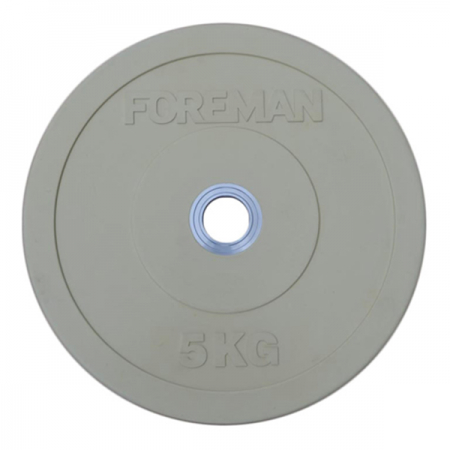 Олимпийский бампированный диск FOREMAN 5 кг. FM/BM