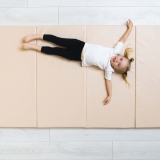 Мат (мягкий щит) Romana 2000*1000*60, в 4 сложения (желтый)