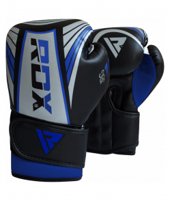 Перчатки боксерские KIDS JBG-1U SILVER/BLUE JBG-1U-4oz, 4 oz, RDX