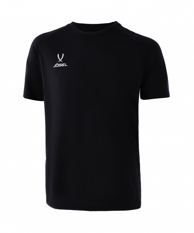 Футболка тренировочная JOGEL CAMP Traning Tee, черный, детский, размер XS ЦБ-00000354
