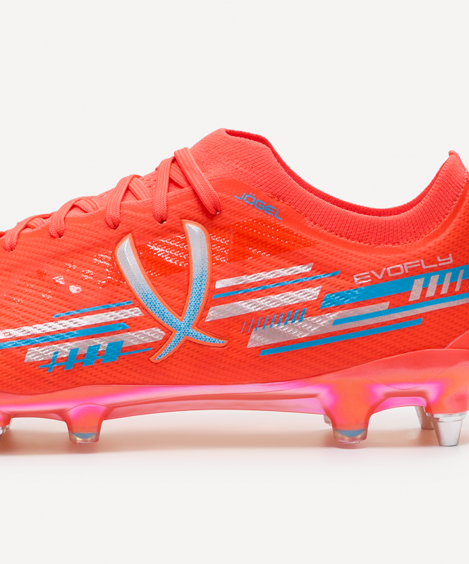 Бутсы футбольные JOGEL Evofly SG Prime Coral, размер 39,5 ЦБ-00007234