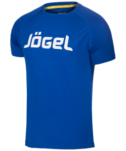 Футболка тренировочная JTT-1041-079, полиэстер, синий/белый, Jögel