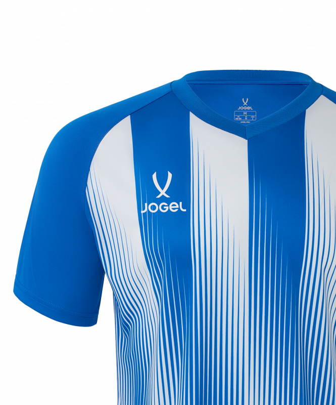 Футболка игровая JOGEL CAMP Striped Jersey, синий/белый, размер M ЦБ-00007838