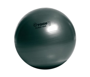 Мяч гимнастический TOGU My Ball Soft 65 см. черный перламутровый