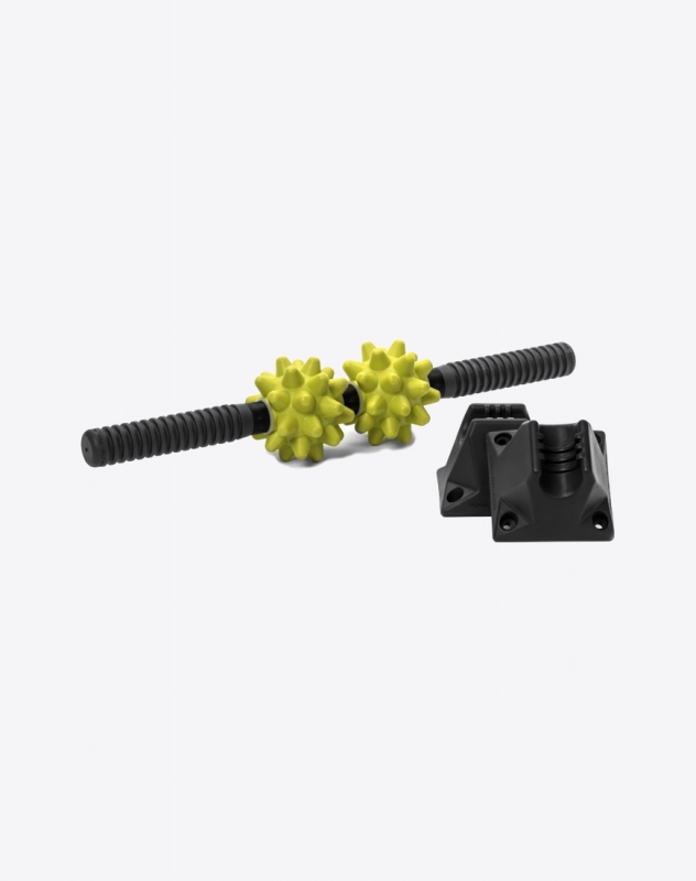 Массажер с рукоятками RUMBLEROLLER Beastie Bar жесткий, салатовый