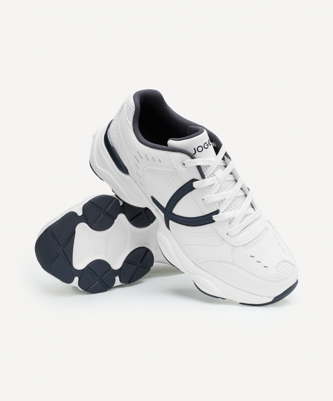 Кроссовки спортивные JOGEL Daddy, белый/синий, размер 38 ЦБ-00007817