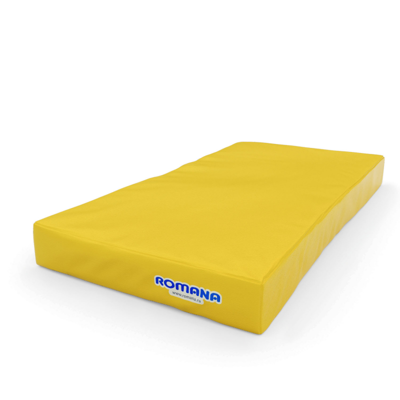 Мат (мягкий щит) Romana 1000*500*100, одинарный (желтый)