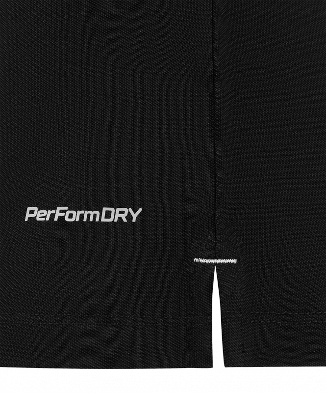 Поло женское JÖGEL PREMIER PerFormDRY CVC Polo W, черный, размер L ЦБ-00004970