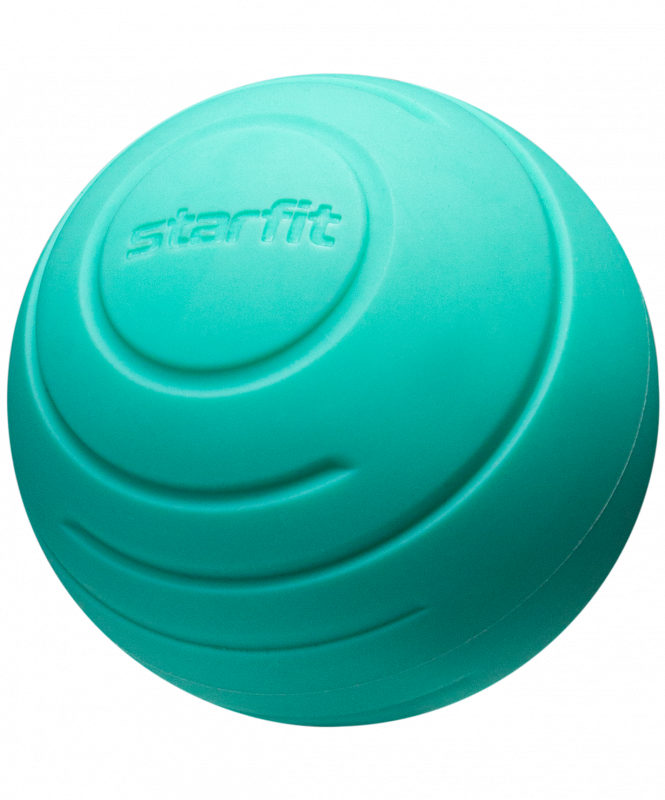 Мяч для МФР RB-108, 6.2 см, силикагель, мятный, Starfit ЦБ-00002874