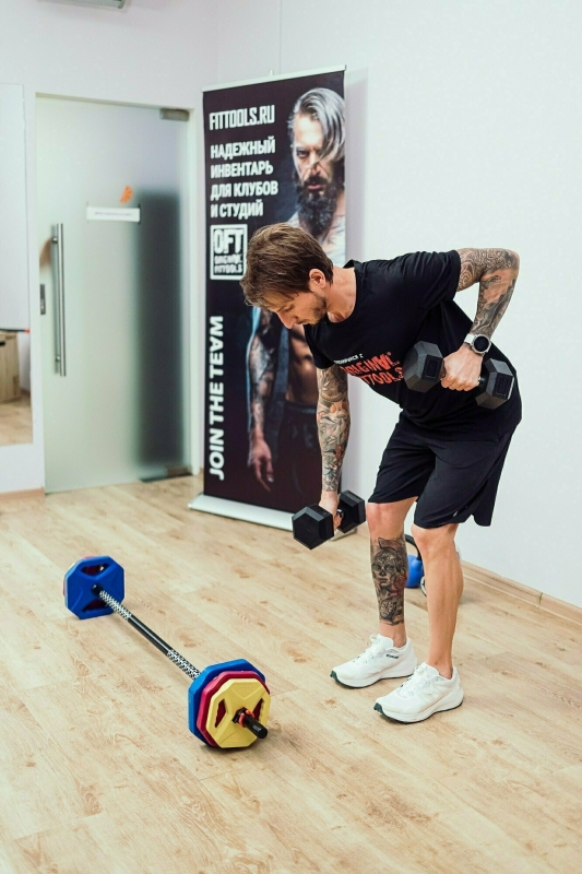 Гантель 27,5 кг гексагональная Original FitTools FT-HEX-27,5