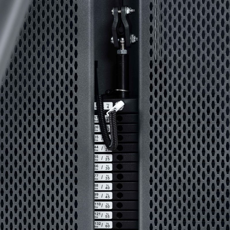 Сгибание ног сидя. Стек E7023 110 кг DHZ Fitness