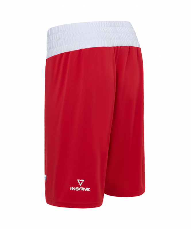 Шорты боксерские INSANE RBF, красный, размер M (46-48) ЦБ-00007652