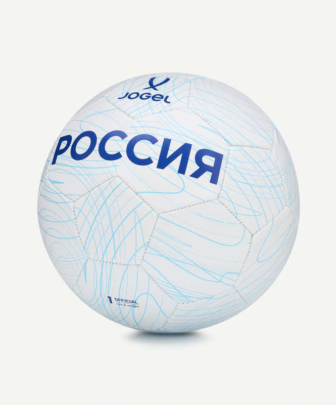 Мяч футбольный JOGEL Intro National №1, белый, размер 1 ЦБ-00007870